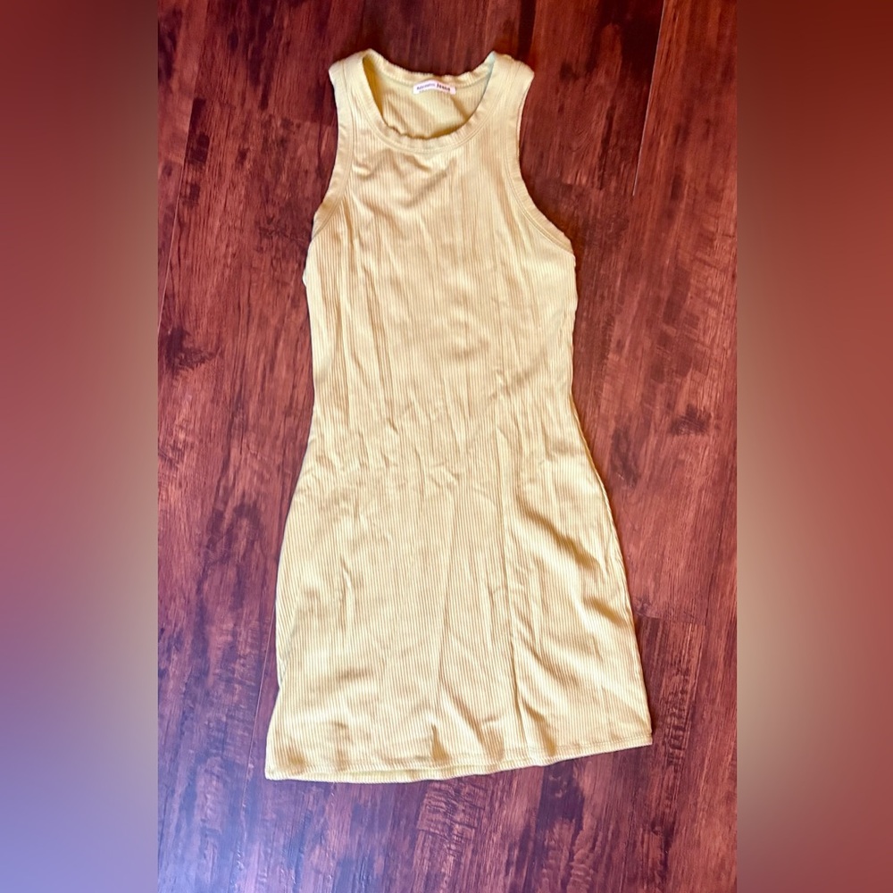 Reformation Green Sleeveless Dress